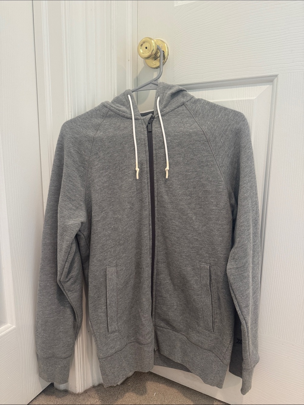 all in motion Men's Gray Full-Zip Hooded Sweatshirt